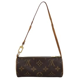 Louis Vuitton-LOUIS VUITTON Monogram Papillon Pouch LV Auth bs21122-Monogram