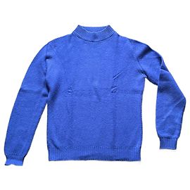 Autre Marque Cashmere Pullover Schottland Blau