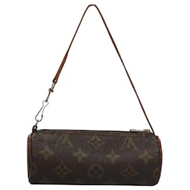 Louis Vuitton-LOUIS VUITTON Monogram Papillon Pouch LV Auth 107403-Monogram
