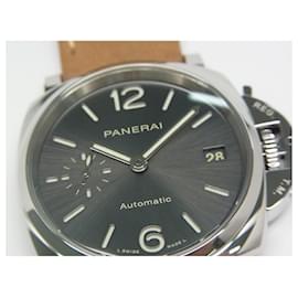 Panerai-PANERAI Luminor Due 38 MM gray Dial PAM00755 Mens-Silvery