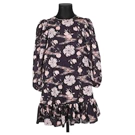 Ulla Johnson-Silk dress-Black
