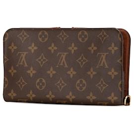 Louis Vuitton-LOUIS VUITTON Purses, wallets & cases T.  Cloth-Brown
