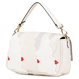 Fendi-Sacs à main FENDI T. Cuir-Blanc