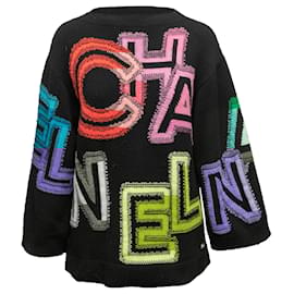 Chanel-CHANEL Knitwear T.FR 36 Cashmere-Black