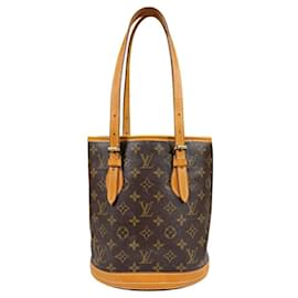 Louis Vuitton-Louis Vuitton Bucket PM-Brown