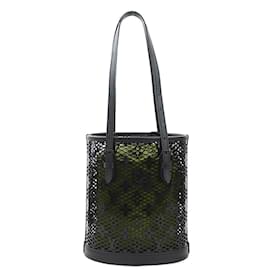 Louis Vuitton-Louis Vuitton Monogram Lace Bucket PM Handbag-Black,Monogram