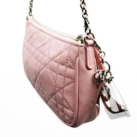 Autre Marque-Christian Dior Lady Pouch Lambskin Pink Handbag-Other