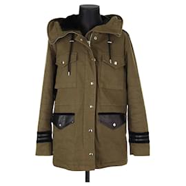 The Kooples-Cotton coat-Khaki