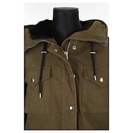 The Kooples-Cotton coat-Khaki