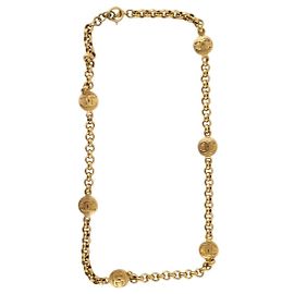 Chanel Cinturón de cadena Dorado