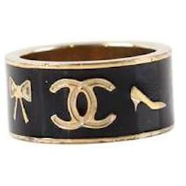 Chanel-Black ring-Black