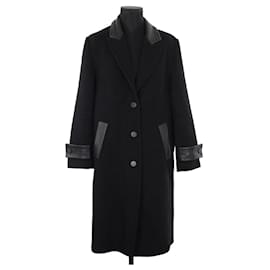 Claudie Pierlot-Wool coat-Black