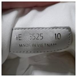 Prada-Prada Low-Top Sneakers in White Cotton-White,Cream