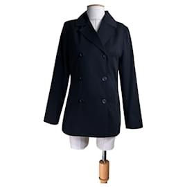 Autre Marque-Trench coats-Navy blue