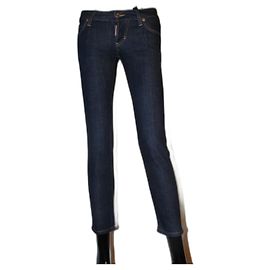 Dsquared2 Jeans Dark Blue Cotton Dark blue