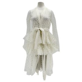 Philosophy di Lorenzo Serafini PHILOSOPHY VON LORENZO SERAFINI Kleider T.FR 36 Polyester Weiß