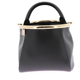Sacai-SACAI Handbags T.  Leather-Black