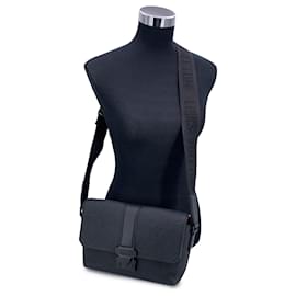 Louis Vuitton-Black Taurillon S-Cape Crossbody Messenger Bag M23741-Black