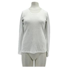 Autre Marque NON SIGNE / UNSIGNED Tops T.International S Cotton White