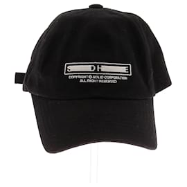 Autre Marque-NON SIGNE / UNSIGNED Hats & pull on hats T.International S Cotton-Black