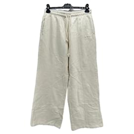 Autre Marque-NON SIGNE / UNSIGNED Trousers T.International M Cotton-White
