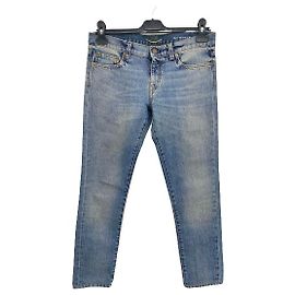 SAINT LAURENT Jeans T.US 27 Denim - Jeans Azul