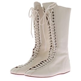 Botas SPORTMAX T.EU 38 Cuero Blanco