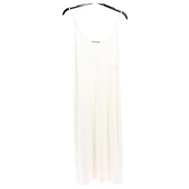 PACO RABANNE Kleider T.FR 34 Viskose Weiß