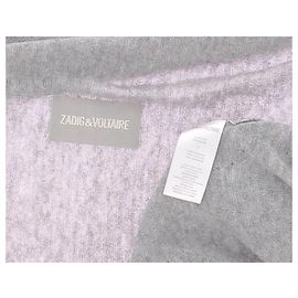 ZADIG & VOLTAIRE Tops T.Internacional S Cachemira Gris