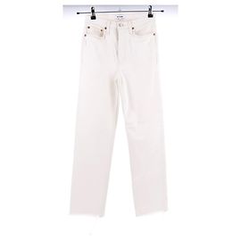 RE/DONE Jeans T.US 25 Baumwolle Weiß