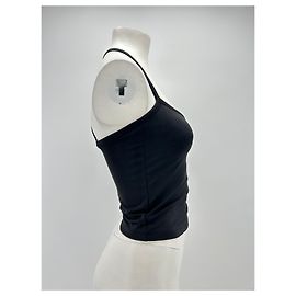 Autre Marque NON SIGNE / UNSIGNED Tops T.International M Polyester Noir