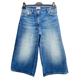 Laurence Bras-LAURENCE BRAS Shorts T.US 28 Cotton-Blue