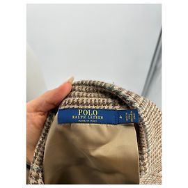 POLO RALPH LAUREN  Jackets T.US 4 Wool Brown