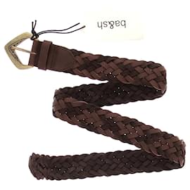 BA&SH Ceintures T.cm 85 Cuir Marron