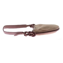 CLARIS VIROT Handbags T.  Suede Beige
