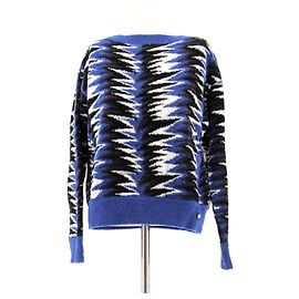 CHANEL Malhas T.FR 36 Algodão Azul