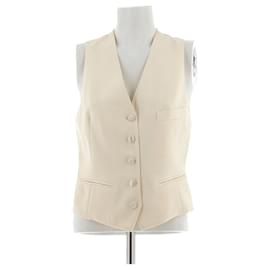 Yves Saint Laurent-YVES SAINT LAURENT Jackets T.FR 42 Wool-Cream