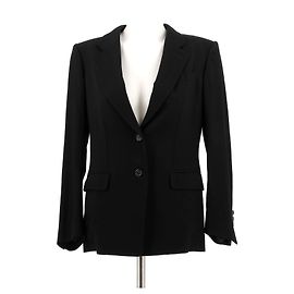 YVES SAINT LAURENT Jackets T.FR 40 Cashmere Black