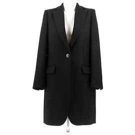 Stella Mc Cartney STELLA MCCARTNEY Coats T.IT 42 Wool Black