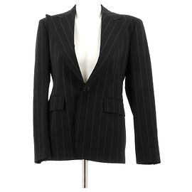 RALPH LAUREN COLLECTION Jackets T.US 4 Wool Black