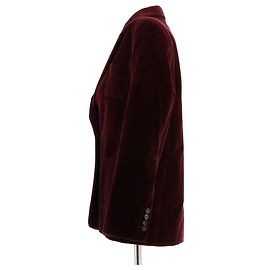 LAURENCE BRAS Jacken T.0-5 1 Samt Bordeaux