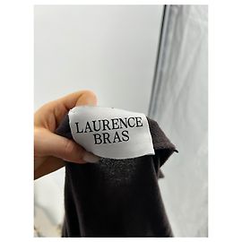 LAURENCE BRAS Vestidos T.FR 38 Algodón Castaño