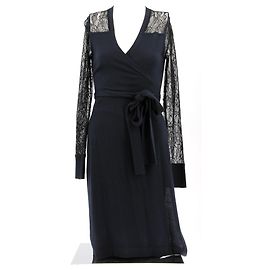 DIANE VON FURSTENBERG Dresses T.International M Wool Black