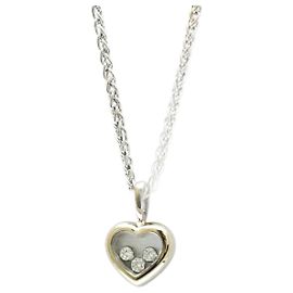 Collar Péndulo Chopard Happy Diamond 79/4611 Plata