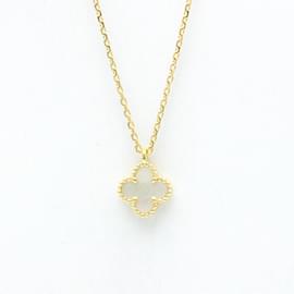 Van Cleef & Arpels-Van Cleef & Arpels Sweet Alhambra Pendant Necklace-Golden