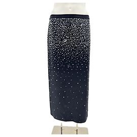 MANGO  Skirts T.FR 38 Polyester Noir