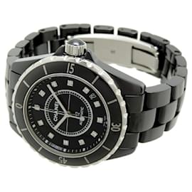 Chanel-Chanel J12 38MM 12P Diamond Men's Watch H1626-Other