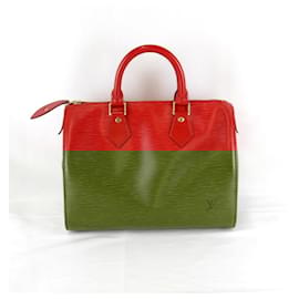 Louis Vuitton-Louis Vuitton Speedy 25 Handbag-Red