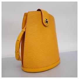 Louis Vuitton-Louis Vuitton Epi Cluny Shoulder Bag-Yellow