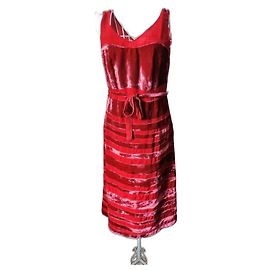 Robe sans manches Cacharel Rouge